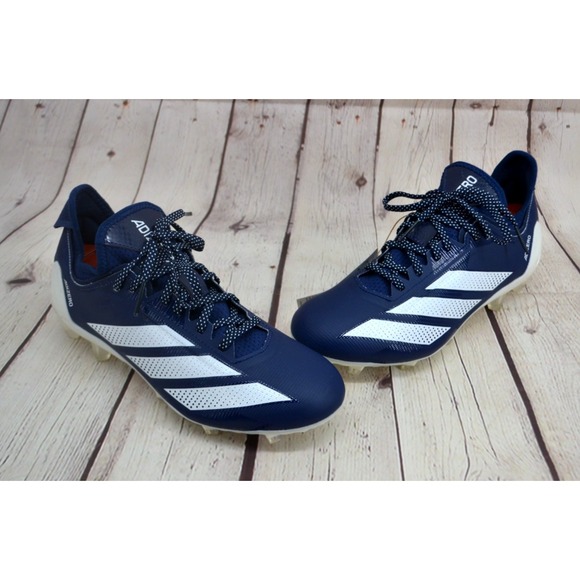 ADIDAS Men\'s Adizero Electric.1 II Football Cleats SIZE‎ 7 Navy NWT main image 4